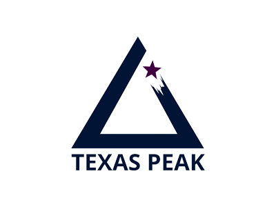 Texas Peak logo, a client