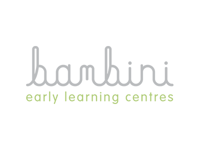 The Big Canvas has worked on an extensive training program for Bambini, this is the logo of Bambini.